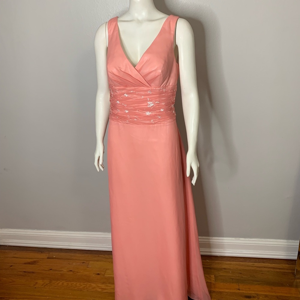❌SOLD❌ Formal evening gown | shrimp coral peach